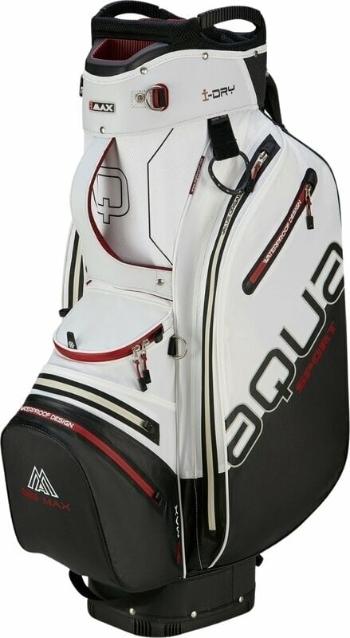 Big Max Aqua Sport 4 Off White/Black/Merlot Cart Bag