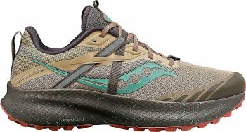 Saucony Ride 15 Trail Womens Shoes Desert/Sprig 38