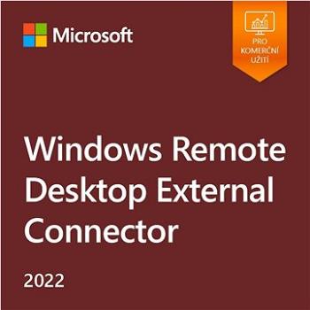 Microsoft Windows Server 2022 Remote Desktop Services External Connector (elektronická licencia) (DG7GMGF0D609)