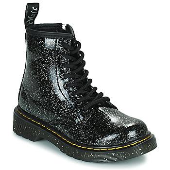 Dr. Martens  Polokozačky 1460 Jr Cosmic Glitter  Čierna