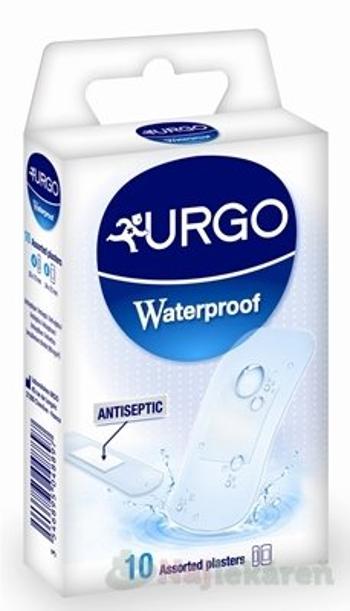 URGO Waterproof vodeodolná náplasť priehľadná, 2 veľkosti, 10ks