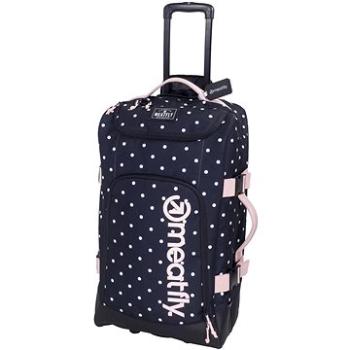 Meatfly Contin Trolley Bag, White Dot/Powder Pink (8590202034696)