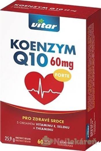 Vitar KOENZYM Q10 FORTE 60 mg 60 kapsúl