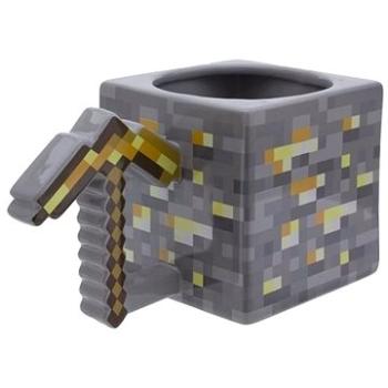 Minecraft – Gold Pickaxe – 3D hrnček (5055964775827)