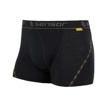 Pánske boxerky Sensor MERINO AIR čierne 17200007 S