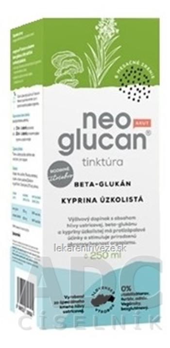 NeoGlucan tinktúra AKUT beta-glukán a vrbovka 1x250 ml
