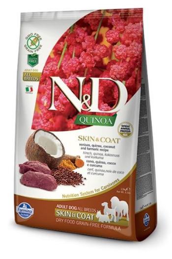 Farmina N&D dog QUINOA (GF) adult all breed, skin & coat, venison 2,5kg