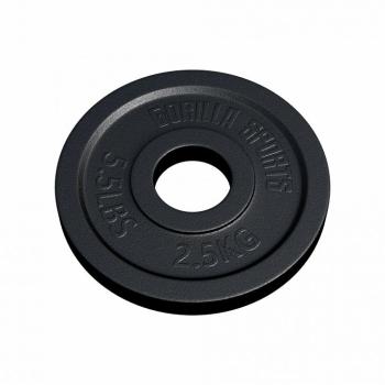 Gorilla Sports Záťažový kotúč 50/51 mm, 2,5 kg