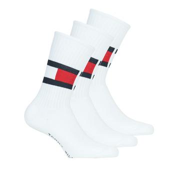 Tommy Hilfiger  Športové ponožky SOCK X3  Biela