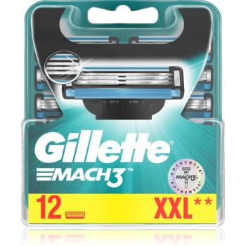 Gillette Mach3 náhradné žiletky 12 ks