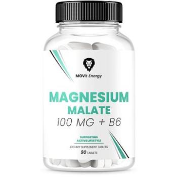 MOVit Magnesium malate 100 mg + B6, 90 tabliet (8594202101402) + ZDARMA Šatka Movit Energy