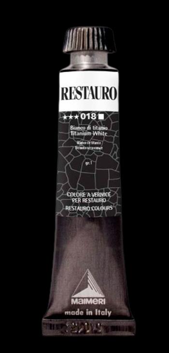 MAIMERI RESTAURO - Reštauračné farby 018 - titanium white, 20 ml