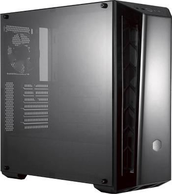 Cooler Master MasterBox MB520 black midi tower PC skrinka čierna 1 predinštalovaný ventilátor, bočné okno, prachový filt