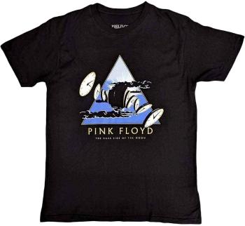 Pink Floyd Tričko Melting Clocks Black XL