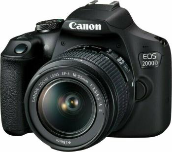 Canon EOS 2000D + 18-55 DC VUK Čierna