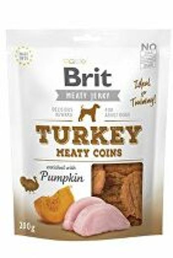 Brit Jerky Turkey Meaty Coins 200g + Množstevná zľava
