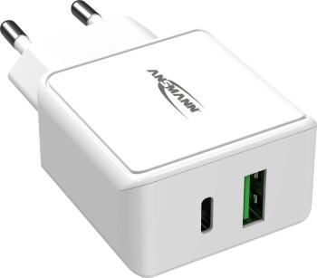 Ansmann HomeCharger HC218PD 1001-0111 USB nabíjačka do zásuvky (230 V) Výstupný prúd (max.) 3000 mA 2 x USB 2.0 zásuvka