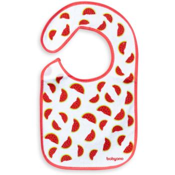 BabyOno Be Active Flavour Explorer podbradníček Waterrmelon 6+ 1 ks