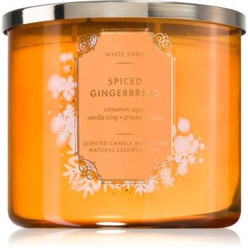 Bath & Body Works Spiced Gingerbread vonná sviečka 411 g