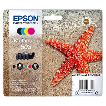 EPSON C13T03U64010 - originálna cartridge, čierna + farebná, 3,4ml