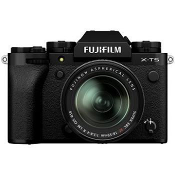 Fujifilm X-T5 telo čierne + XF 18 – 55 mm f/2.8-4.0 R LM OIS (16783020)