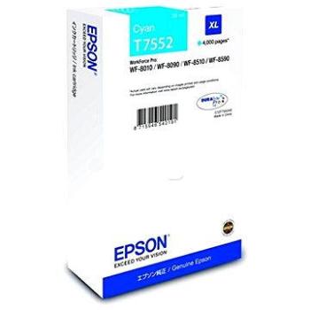Epson T7552 XL azúrová (C13T755240)