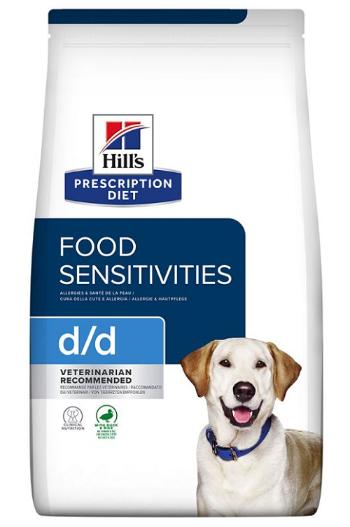 HILLS PD Canine d/d Duck & Rice Dry granule pre psy 12kg