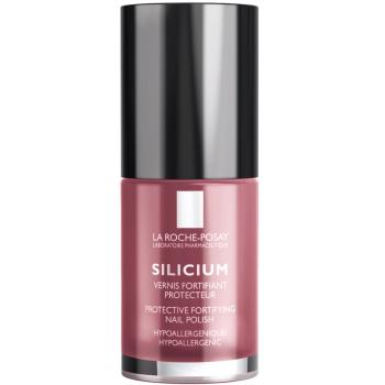 La Roche-Posay Silicium Color Care lak na nechty odtieň 16 Raspberry 6 ml