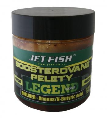 Jet fish boosterované pelety legend range bioliver-ananás / n-butyric - 250 ml 12 mm