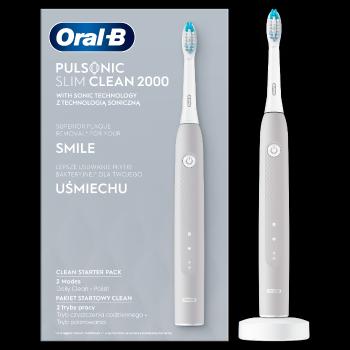 Oral B Elektrická kefka Pulsonic Slim clean 2 000 Silver