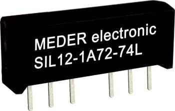 StandexMeder Electronics SIL24-1A72-71D relé s jazyčkovým kontaktom 1 spínací 24 V/DC 0.5 A 10 W SIL-4