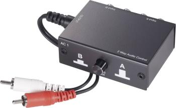 SpeaKa Professional  2 porty cinch audio prepínač
