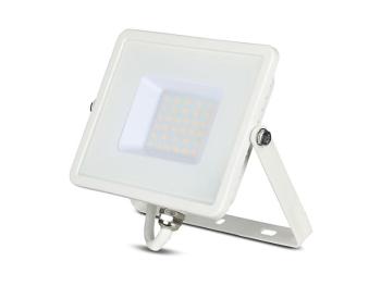 LED reflektor 30W 2400lm SAMSUNG CHIP Slim biely teplá (3000K)