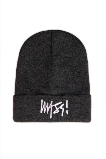 Mass Denim Signature Beanie dark heather grey - UNI