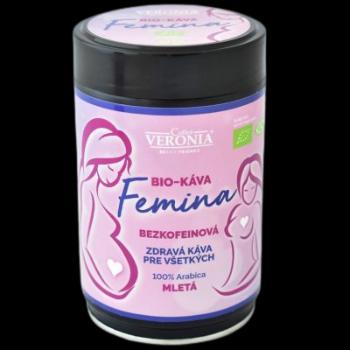 Veronia BIO káva Femina bezkofeínová mletá, 1 x 250 g