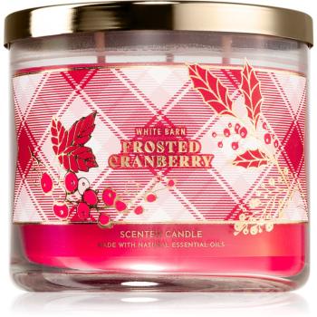 Bath & Body Works Frosted Cranberry vonná sviečka 411 g