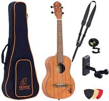 Ortega RU5MM-TE Deluxe SET Natural Tenorové ukulele