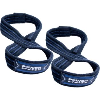 Power System Figure 8 Straps posilňovacie trhačky farba Blue L/XL 2 ks