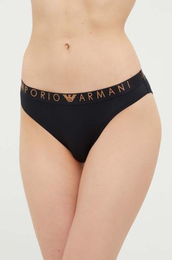 Nohavičky Emporio Armani Underwear čierna farba