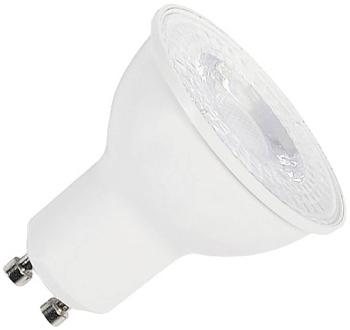 SLV 1005076 LED  En.trieda 2021 F (A - G) GU10 klasická žiarovka  teplá biela (Ø x d) 50 mm x 54 mm  1 ks