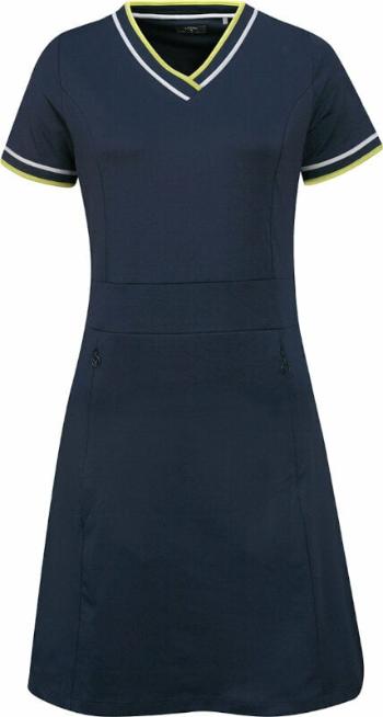 Callaway V-Neck Colorblock Dress Peacoat M