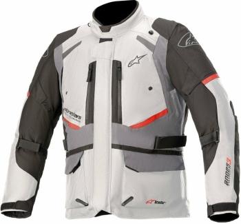 Alpinestars Andes V3 Drystar Jacket Ice Gray/Dark Gray XL Textilná bunda