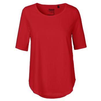 Neutral Dámske tričko s polovičným rukávom z organickej Fairtrade bavlny - Červená | XS