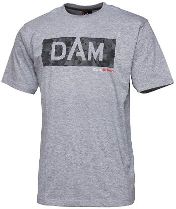 Dam tričko logo t shirt grey - xxl