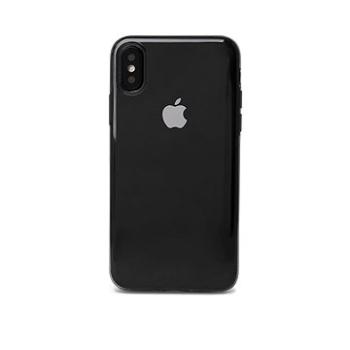 Epico Twiggy Gloss na iPhone XS Max – čierny transparentný (33010101200001)
