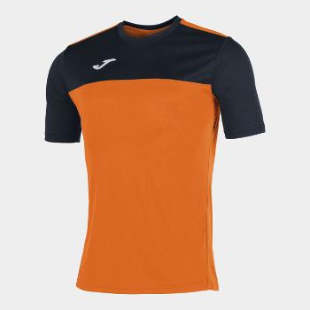 CAMISETA MANGA CORTA WINNER NARANJA NEGRO XS