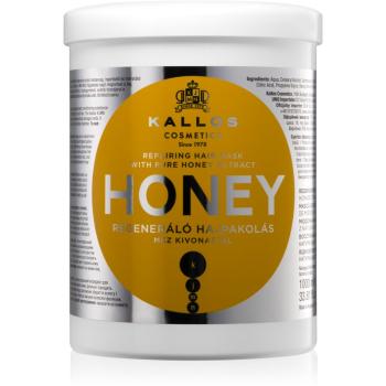 Kallos Honey intenzívna hydratačná maska pre suché a poškodené vlasy 1000 ml