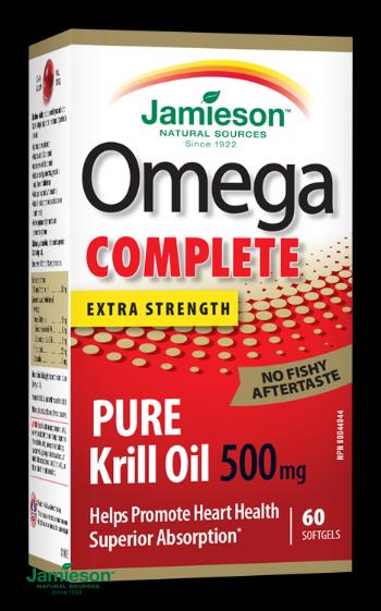 Jamieson Omega Complete Pure Krill 500 mg 60 kapsúl