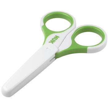 NUK Detské zdravotné nožnice - zelené (BABY0272b)