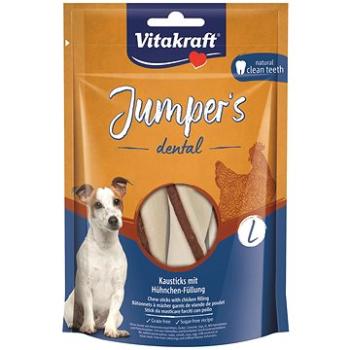 Vitakraft Dog dentálna starostlivosť Jumpers dental twisted kuracia L 150 g (4008239596024)